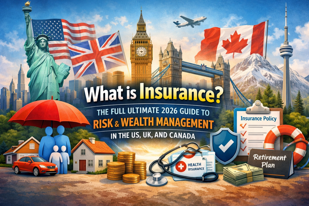 What is Insurance? The Full Ultimate 2026 Guide to Risk & Wealth Management in us, uk and canada